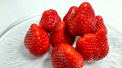 艶やかなあまおう苺