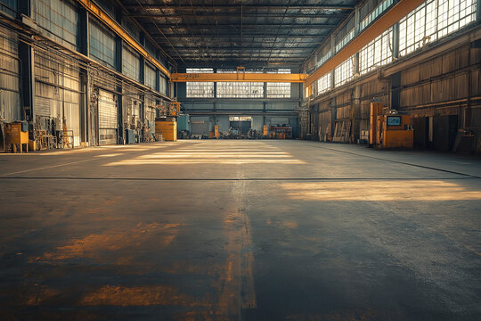 Industrial Chic: Steel Floor Workshop in an Urban Industrial Area