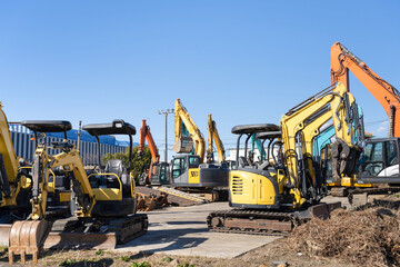 パワーショベル　建設会社