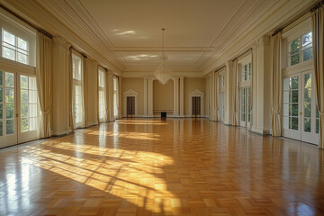 Ballroom Bliss: Second Look at a Parquet Floored Mansion with Elegance