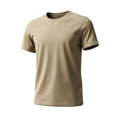  t-shirt plain crew neck cotton realistic high-resolution studio lighting product 