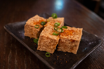 日本で食べたとても美味しい沖縄の伝統気な料理