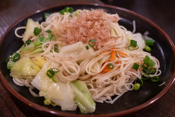 日本で食べたとても美味しい沖縄の伝統気な料理