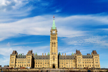 Fototapeta premium Canadian Parliament in Ottawa