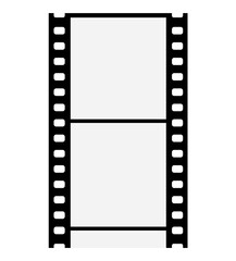 Film strips mockup templates of old retro film frame with shadow on background. Video or movie film vintage analog cinema, photograph camera film strip. Trendy editable camera roll social stories