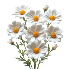 Obraz premium A Bouquet of Delicate White Daisies
