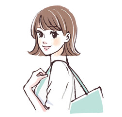 女性・女の子のイラスト素材