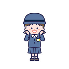 制服_園児／女性 21