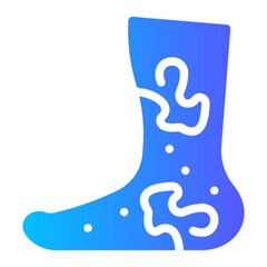 skin rash Gradient icon
