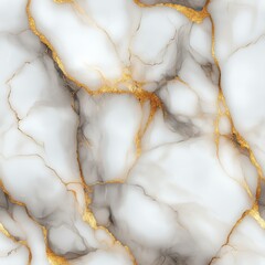 White and Gold Marble Texture with Luxurious Design