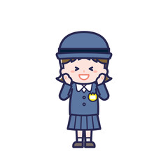 制服_園児／女性 21