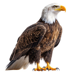 Obraz premium Majestic Bald Eagle: A Symbol of Freedom and Power