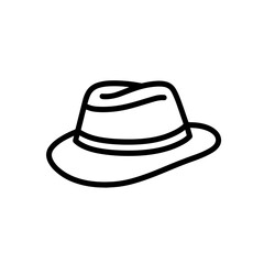 A Cap line art vector illustration
