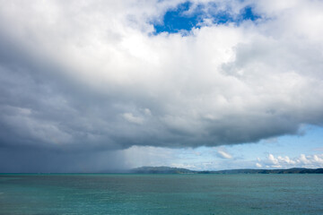 日本の沖縄県の古宇利島の美しい風景