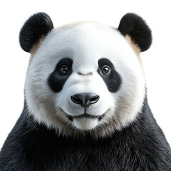 Obraz premium Adorable Giant Panda Close-Up Portrait