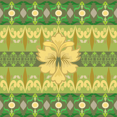 Abstract flora, Geometric Ethnic traditional seamless,Knitting,Navajo Native American Indian, tribal, traditional, 
