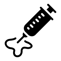 syringe Solid icon