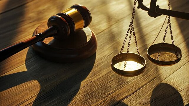 Justice, Law, Scales, Gavel, Wooden Table, Sunlight, Legal, Courtroom, Symbol,  Equilibrium, Judgment,  Balance,  Fairness,  Equity,  Impartiality,  Law,  Order