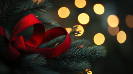 Obraz premium christmas tree decorations