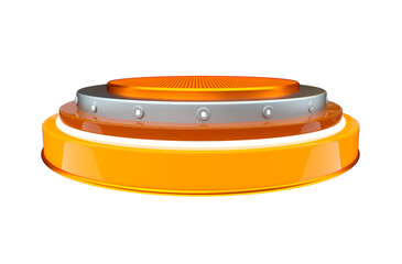 3d render circule base composition