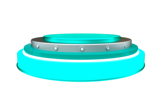 3d render circule base composition