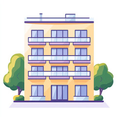 Obraz premium house and tree