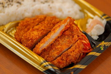 豚カツ　日本食