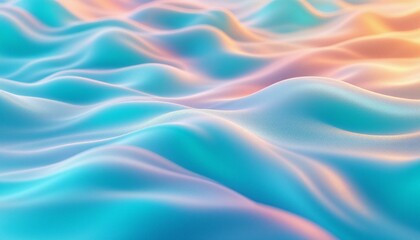 Obraz premium Abstract Pastel Wave Background Image for Design