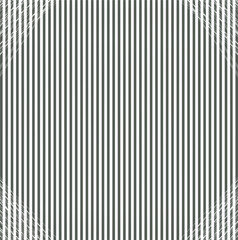 Transparent vertical stripes and corners cut with thin lines.