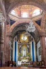 Obraz premium interior of the church of San Miguel de Allende, Guanajuato 