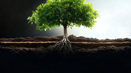 tree roots, nature, growth, soil, ecology - environmental awareness