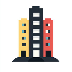 Naklejka premium illustration of a building