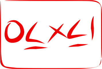 math symbol zero is less than or equal to x is less than or equal to 1 in doodle style