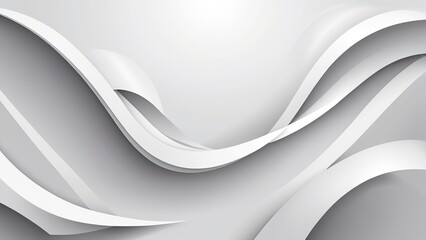 Abstract white monochrome vector background, for design brochure, website, flyer. Geometric white wallpaper for certificate, presentation, landing page