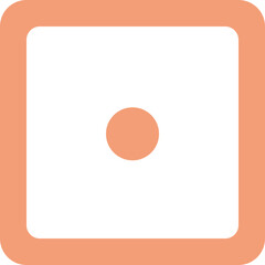 Dice icon logo disign