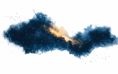 Cosmic nebula, space, galaxy, design, isolated, background, art, abstract, illustration, texture