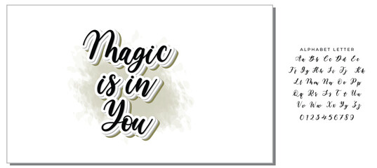 Magic is in You a Cute Love and Fun Design