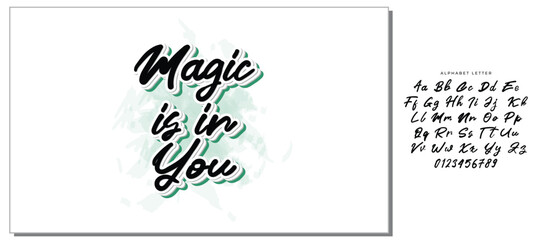 Magic is in You a Cute Love and Fun Design