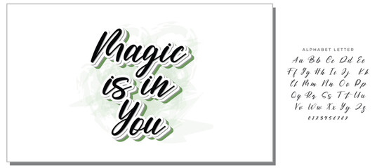 Magic is in You a Cute Love and Fun Design