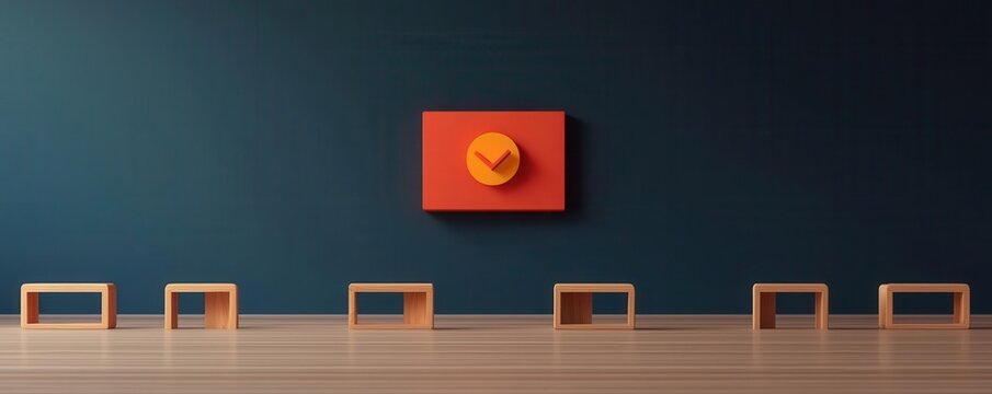 online learning concept. A serene image of a virtual classroom with glowing certificates displayed on screens, showcasing e-learning recognition