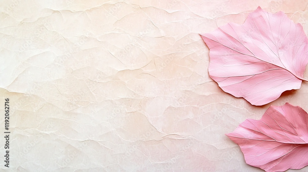 Poster soft pastel gradient background with a pink to beige hue transition and a textured noise overlay cre