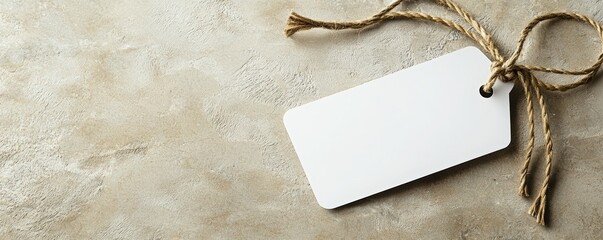 Collection of Product Tag design,  blank price tags, and labels for sale in a retail or gift shop  setting and banner 