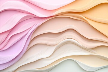 Stunning pastel gradient backdrop transitioning effortlessly from soft pink to beige adorned with a delicate textured noise overlay radiating a chic