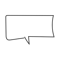 Empty chatboxes, isolated set of bubble doodles. Vector blank thought boxes of personages and comic characters. Expressing emotions and speaking, thoughts and ideas, Speech bubble