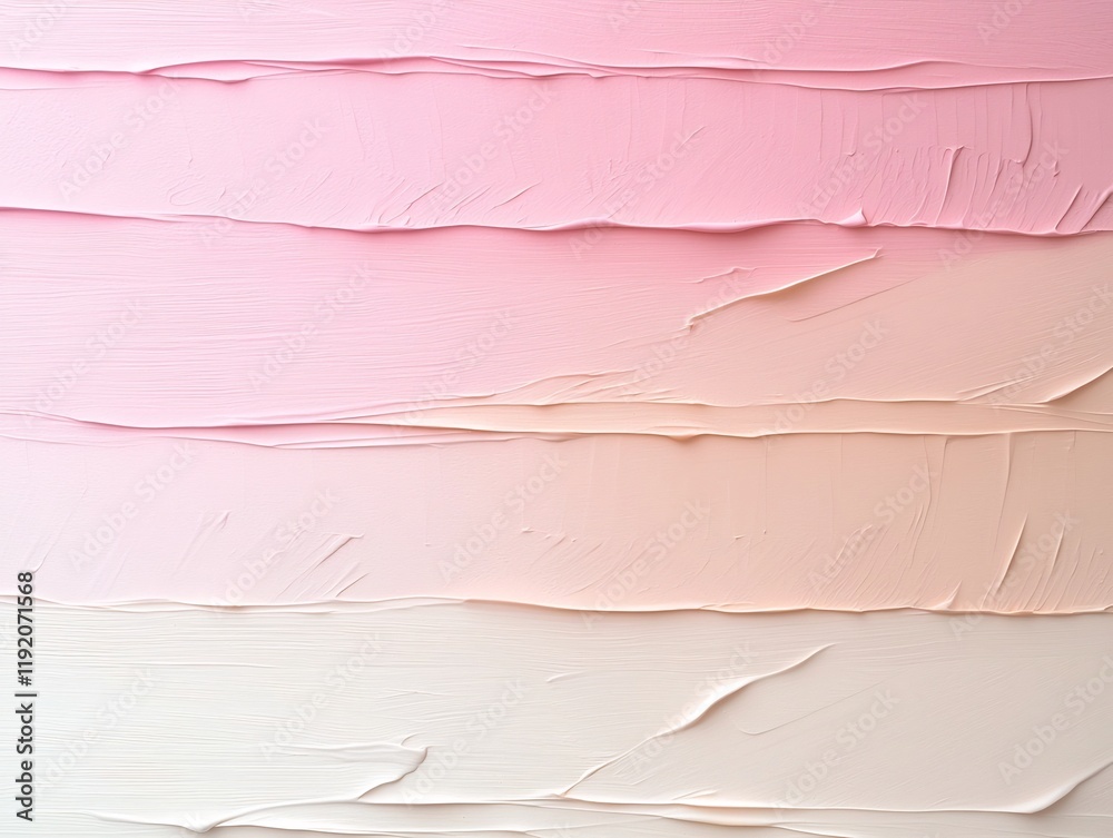 Poster soft pastel gradient background transitioning from rose quartz to warm ivory with a delicate texture