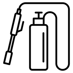 sprayer single icon