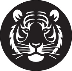 Isolated black tiger icon Vector, black tiger Silhouette,black  tiger icon set, black tiger for logo,color black tiger Vector illustration, Vector Graphic, 