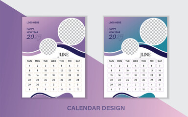 Creative Calendar with Inspirational Quotes