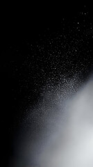 Black and white gradient header with a subtle glowing noise texture effect, perfect for a sleek and minimalist backdrop