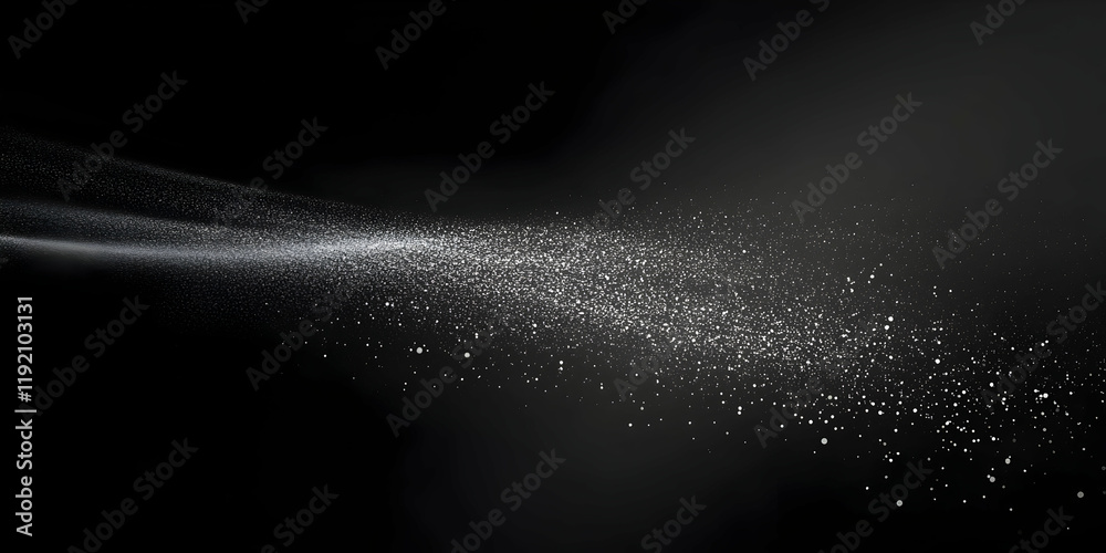 Wall mural dark grainy gradient background transitioning from deep black to charcoal gray, with a subtle noise 